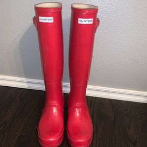 Hunter rain boots